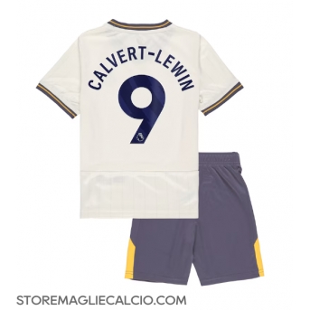 Everton Dominic Calvert-Lewin #9 Maglia Gara Terza Repliche 2024-25 Bambino Maniche Corte